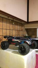 RC Traxxas E-REVO VXL 1/16 FULL RTR, Hobby en Vrije tijd, Modelbouw | Radiografisch | Auto's, Elektro, Gebruikt, Auto offroad