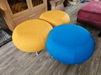 3 x Allermuir Pebble Poef. Moderne vrolijke poefjes / krukje, Huis en Inrichting, Banken | Voetenbanken en Poefen, Ophalen, Minder dan 50 cm