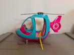 Barbie Helikopter - Roze & Blauw, Ophalen, Zo goed als nieuw, Meisje