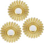 SIERSPIEGEL ZON – 3 STUKS, Minder dan 50 cm, Rond, Nieuw, Ophalen of Verzenden