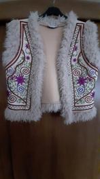 BOHO IBIZA STYLE COSTES REBEL GILET FRAAI GEBORDUURD XS/S, Kleding | Dames, Beige, Ophalen of Verzenden, Zo goed als nieuw, Maat 36 (S)