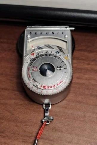 Vintage Sekonic lichtmeter L8, Audio, Tv en Foto, Fotografie | Fotostudio en Toebehoren, Gebruikt, Overige typen, Ophalen of Verzenden