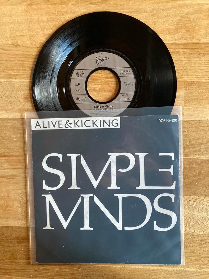 Simple Minds - Alive and kicking, Cd's en Dvd's, Vinyl Singles, Single, 7 inch, Ophalen of Verzenden