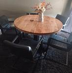 Mango Eethoek met 4 Stoelen, Huis en Inrichting, Complete eetkamers, Ophalen, Gebruikt, Industrieel, 4 tot 6 stoelen