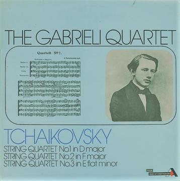 LP - Tchaikovsky - The Gabrieli Quartet