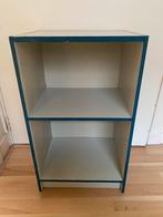 IKEA Nachtkastje - Blauw Randje, Ophalen, Met plank(en), Zo goed als nieuw, Minder dan 100 cm