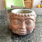 Plantpot, bloempot, Boeddha, rood goud, brons, Ophalen