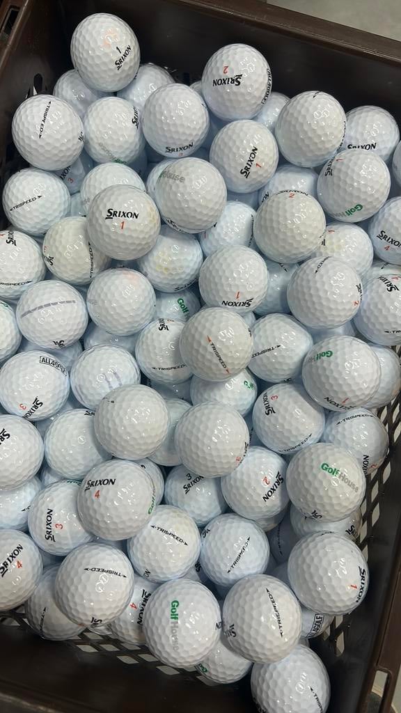50 Stuks Srixon Trispeed Golfballen AAAA, Ophalen of Verzenden, Zo goed als nieuw, Bal(len)