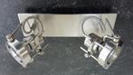 RVS Wand- / Plafondspot “Robot”, Metaal of Aluminium, Ophalen of Verzenden, Zo goed als nieuw, Led