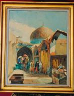 A Vartanian (1926-?) , olieverf op paneel, 1958, Antiek en Kunst, Kunst | Schilderijen | Klassiek, Ophalen of Verzenden