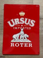 Blikken Ursus Wodka Bord, Ophalen of Verzenden, Gebruikt