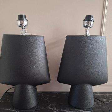 Zwarte grote tafellampen voet van Light & Living  beschikbaar voor biedingen