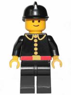 Lego Fire - Classic, Black Fire Helmet, Gebruikt, Ophalen of Verzenden, Lego, Losse stenen