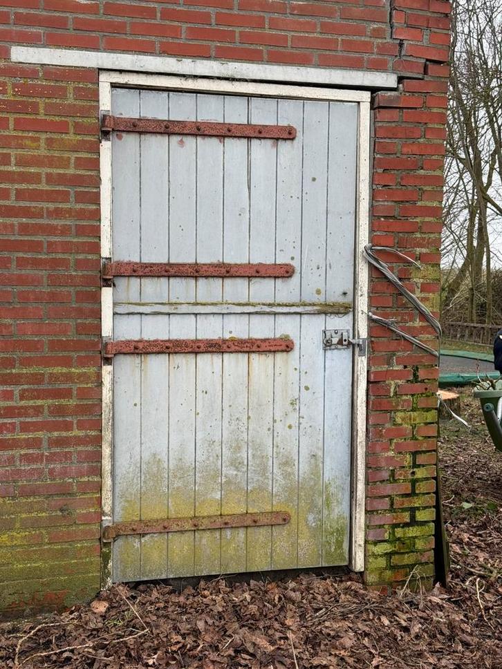 Nog 2 stevige schuurdeuren / staldeuren, Tuin en Terras, Bergingen en Tuinkasten, Gebruikt, Overige typen, Hout, Ophalen