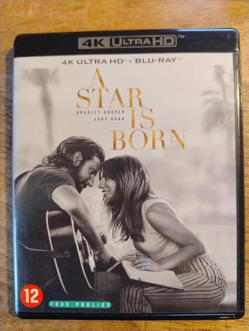 A star is Born 4k Ultra HD blu-ray, Cd's en Dvd's, Blu-ray, Zo goed als nieuw, Ophalen of Verzenden