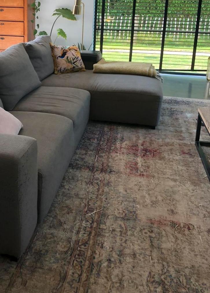 Vintage vloerkleed 3 x 4 gratis afhalen zsm, Huis en Inrichting, Stoffering | Tapijten en Kleden, Gebruikt, 200 cm of meer, Rechthoekig