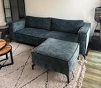 3,5 zits bank + hocker, Ophalen, Gebruikt, Driepersoons, 75 tot 100 cm