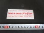 sticker hoogerheide drive-in show SPRINGTIME jan withagen, Ophalen, Zo goed als nieuw