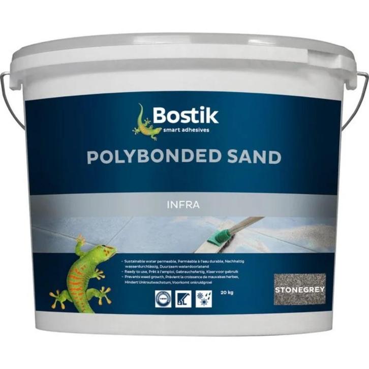 BOSTIK POLYBONDED ZAND, Tuin en Terras, Tegels en Klinkers, Nieuw, Overige typen, Overige materialen, 10 m² of meer, Ophalen