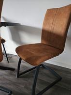 6 eetkamerstoelen zgan (Sanders wonen), Huis en Inrichting, Stoelen, Ophalen, Zo goed als nieuw, Overige kleuren, Stof