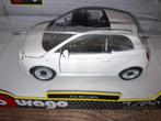 Fiat 500 Burago 2007, nieuwstaat, Ophalen of Verzenden, Nieuw, Auto, Overige merken