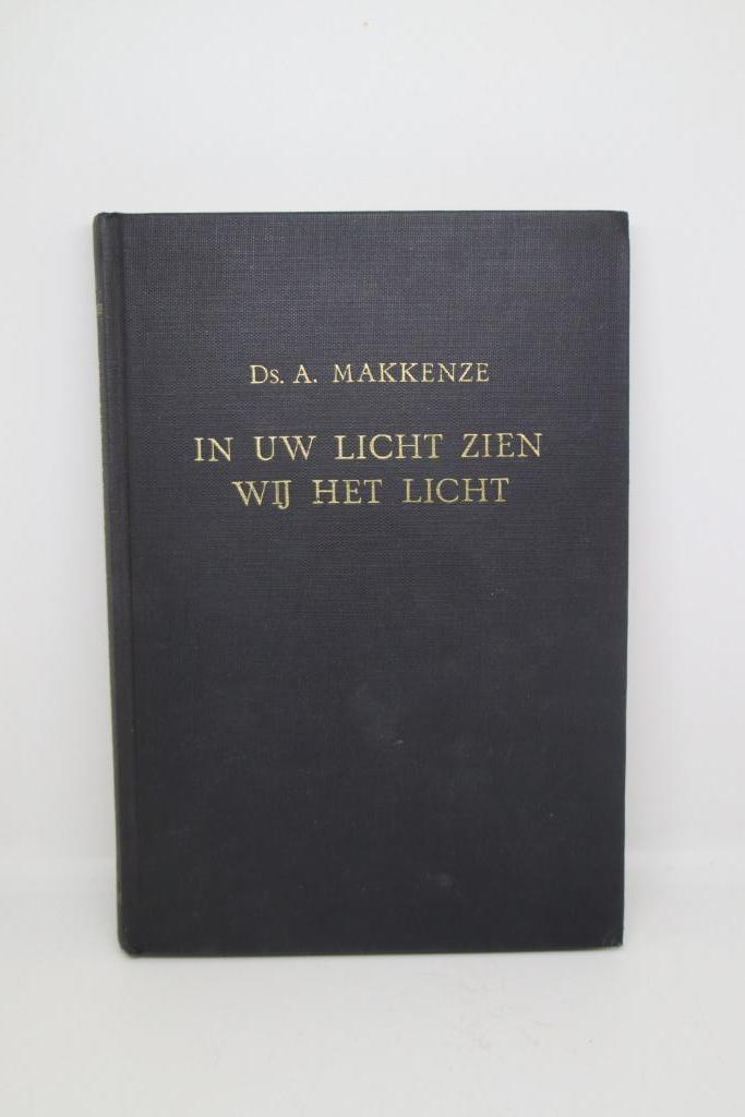 In Uw licht zien wij het licht - A. Makkenze, Boeken, Godsdienst en Theologie, Zo goed als nieuw, Ophalen of Verzenden