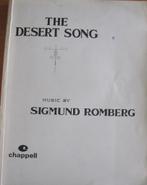 partituur musical de Dessert song van Hammerstein - Romberg, Muziek en Instrumenten, Bladmuziek, Filmmuziek en Soundtracks, Zang