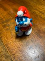 Kerst Smurf met Trompet, Ophalen of Verzenden, Gebruikt, Overige Smurfen, Poppetje, Figuurtje of Knuffel