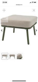 Intratuin hocker / tuinpoef / voetenbank Iris groen, NIEUW!, Tuin en Terras, Tuinmeubel-accessoires, Ophalen, Nieuw