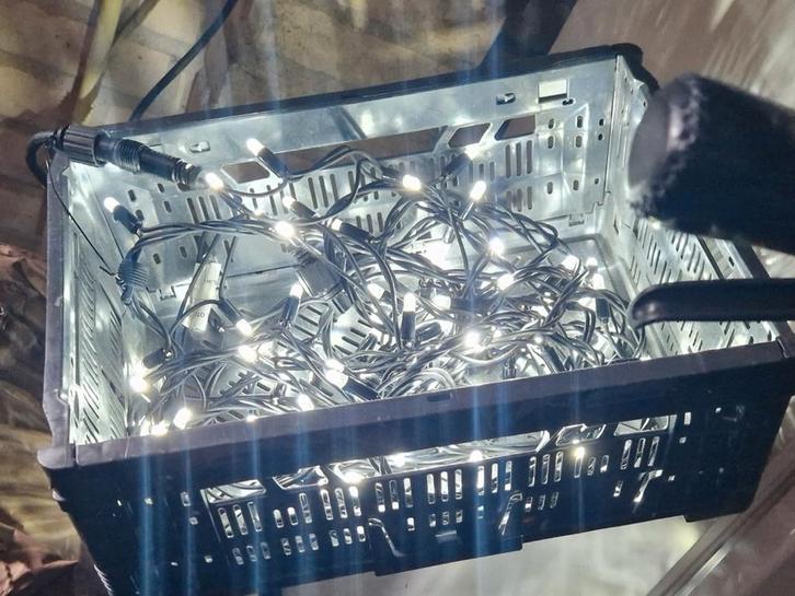 Kerstverlichting sfeerverlichting, Tuin en Terras, Overige Tuin en Terras, Gebruikt, Ophalen of Verzenden