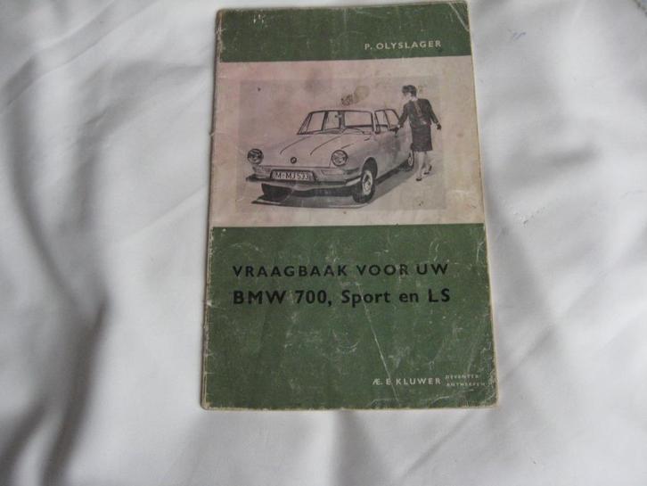 Vraagbaak P. Olyslager BMW 700, sport., Auto diversen, Handleidingen en Instructieboekjes, Ophalen of Verzenden