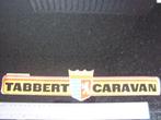 grote sticker tabbert caravan logo vintage 34 x 7cm, Verzamelen, Verzenden, Zo goed als nieuw, Merk