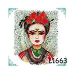 Servetten decoupage/bullet journal – Frida Kahlo L1663 -33ct, Verzenden, Nieuw, Materiaal
