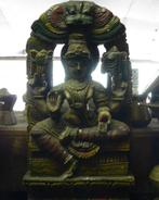 Hindoeistisch beeld SHIVA India ID2 Hindoe Tempel paneel, Antiek en Kunst, Kunst | Niet-Westerse kunst, Ophalen of Verzenden