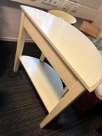 Halve Maan Tafel met Plank, Ophalen of Verzenden