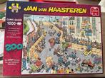 Jan van Haasteren puzzel 1000 stuks De Zeepkistenrace, Ophalen, 500 t/m 1500 stukjes, Zo goed als nieuw, Legpuzzel