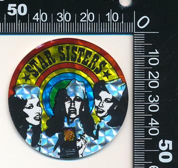 Sticker: Star Sisters (Glittersticker) beschikbaar voor biedingen