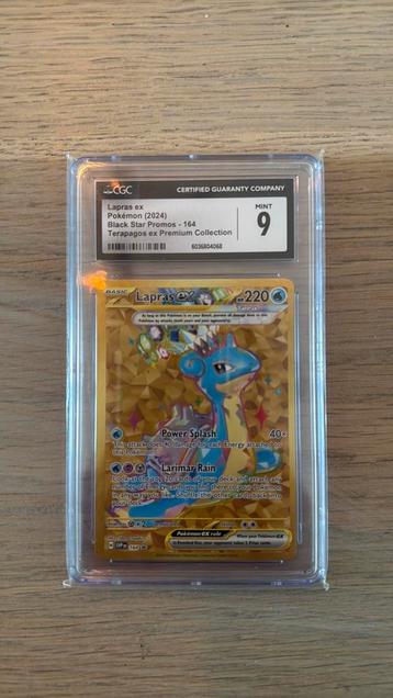 Lapras Ex CGC GRADE 9 beschikbaar voor biedingen