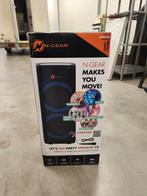 N-Gear Let's Go Party Speaker 72 - Nieuw!, Nieuw, 120 watt of meer, Front, Rear of Stereo speakers, Ophalen
