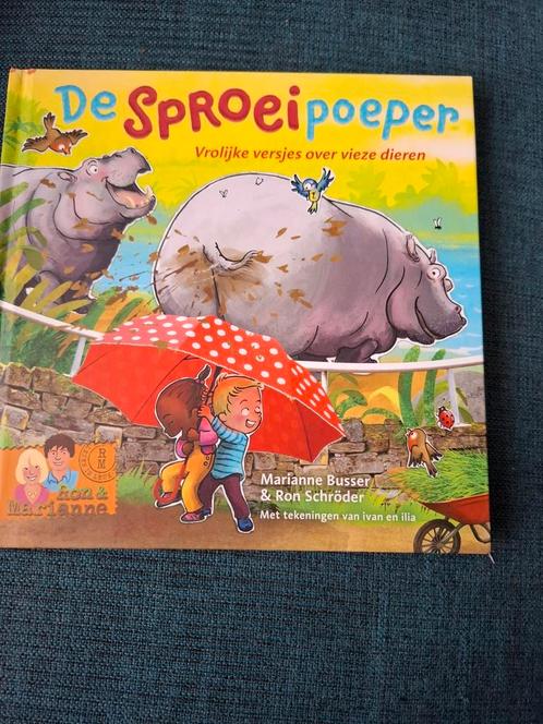Marianne Busser - De sproeipoeper, Boeken, Prentenboeken en Plaatjesalbums, Zo goed als nieuw, Ophalen of Verzenden