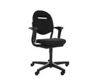 Ahrend 220 – NEN 1335 bureaustoel – Zwart – Refurbished, Zwart, Ophalen of Verzenden, Zo goed als nieuw, Bureaustoel