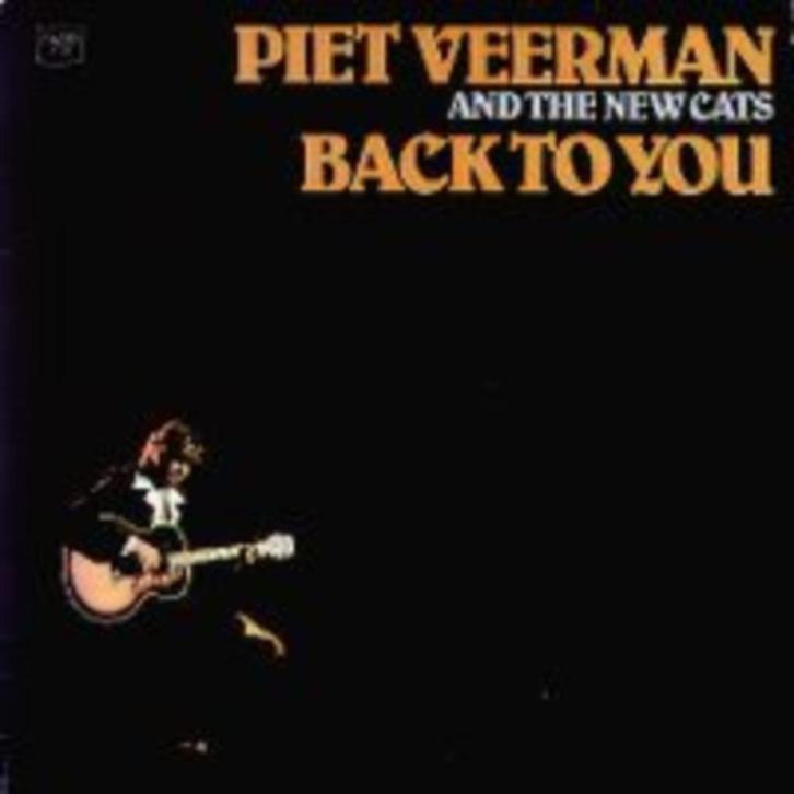 Lp Piet Veerman and the New Cats"Back to You"uit 1980, Cd's en Dvd's, Vinyl | Pop, Zo goed als nieuw, 1960 tot 1980, 12 inch, Ophalen of Verzenden