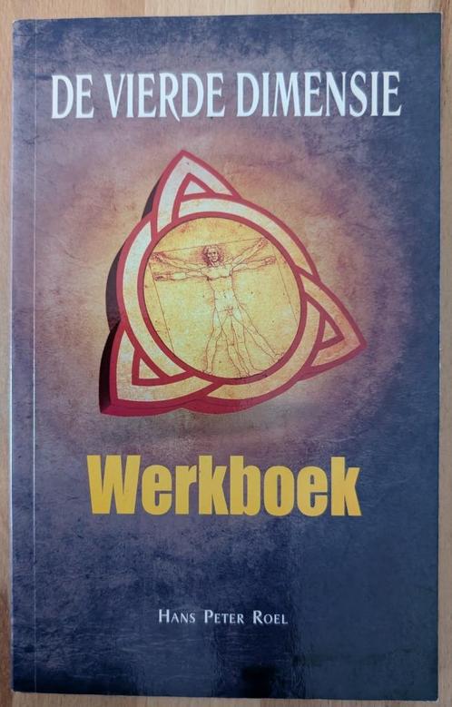 Boek De vierde dimensie werkboek - Hans Peter Roel, Boeken, Esoterie en Spiritualiteit, Zo goed als nieuw, Achtergrond en Informatie