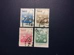 China Republiek Postzegels - Set van 4, Postzegels en Munten, Postzegels | Azië, Ophalen of Verzenden