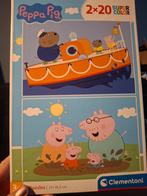 Peppa Pig Puzzels 2x20 - Zo Goed Als Nieuw!, Ophalen of Verzenden