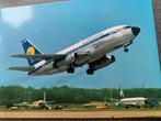 ongelopen ansichtkaart Boeing 737 Lufthansa, Ophalen of Verzenden, Nieuw, Kaart, Foto of Prent