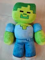 Minecraft knuffel zombie 30 cm, Ophalen of Verzenden, Nieuw, Overige typen