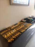 goud kleurig bestekset, Ophalen, Nieuw, Rvs of Chroom, Bestekset