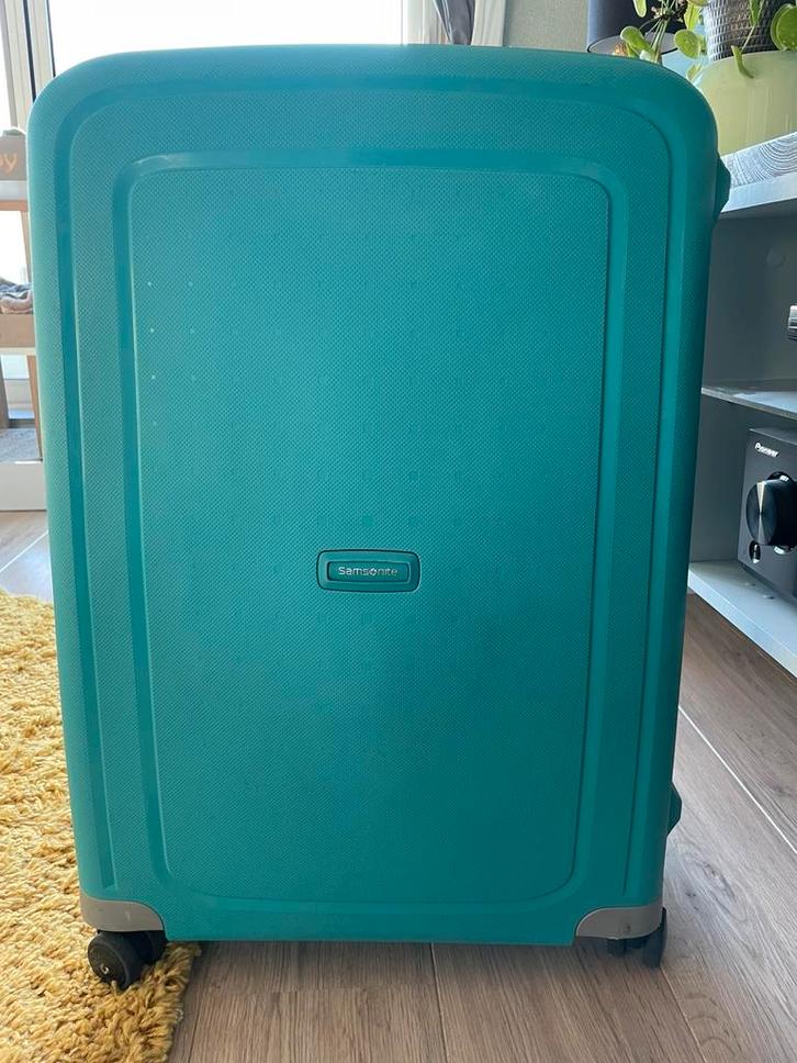 Samsonite s’cure spinner 69cm, Sieraden, Tassen en Uiterlijk, Koffers, Gebruikt, Hard kunststof, 60 tot 70 cm, 45 tot 55 cm, Slot