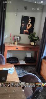 Te koop mooie sidetables L140,5 B40,5 H85,5, Huis en Inrichting, Ophalen, 25 tot 50 cm, Rechthoekig